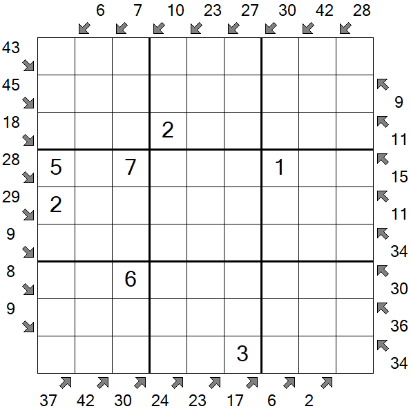 Little Killer Sudoku - Mittel