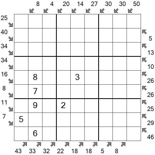Little Killer Sudoku - Mittel