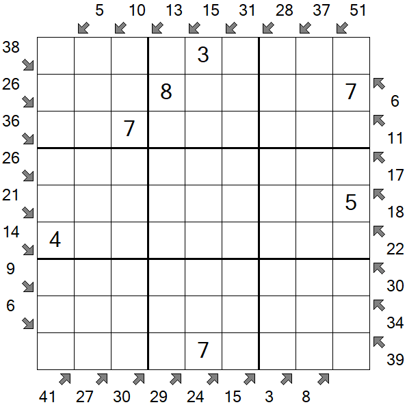 Little Killer Sudoku - Mittel