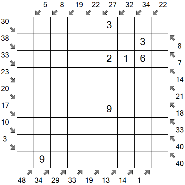 Little Killer Sudoku - Mittel