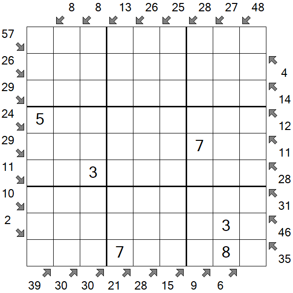 Little Killer Sudoku - Mittel