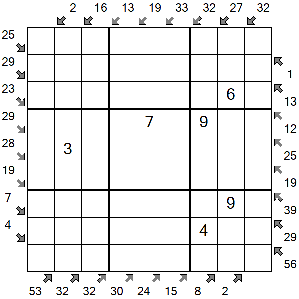 Little Killer Sudoku - Medium