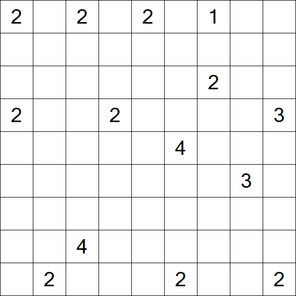 Nurikabe - Difficile