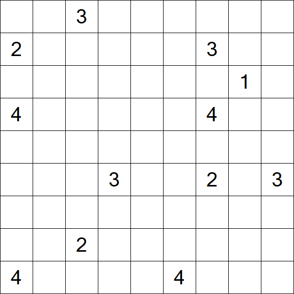 Nurikabe - Difficile