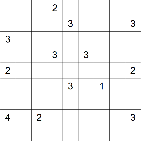 Nurikabe - Difficile