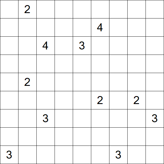 Nurikabe - Difficile