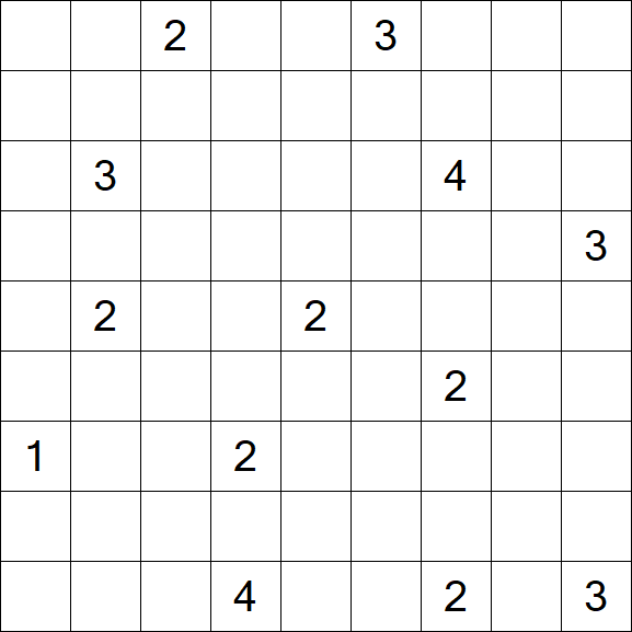 Nurikabe - Difficile