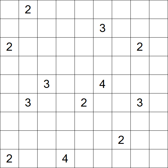 Nurikabe - Difficile