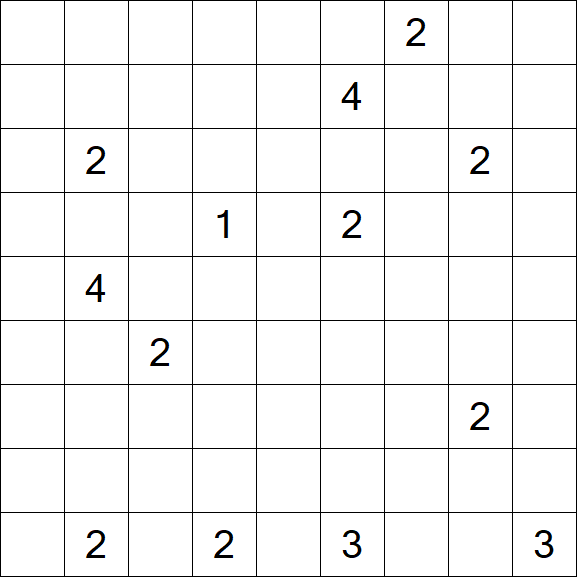 Nurikabe - Difficile