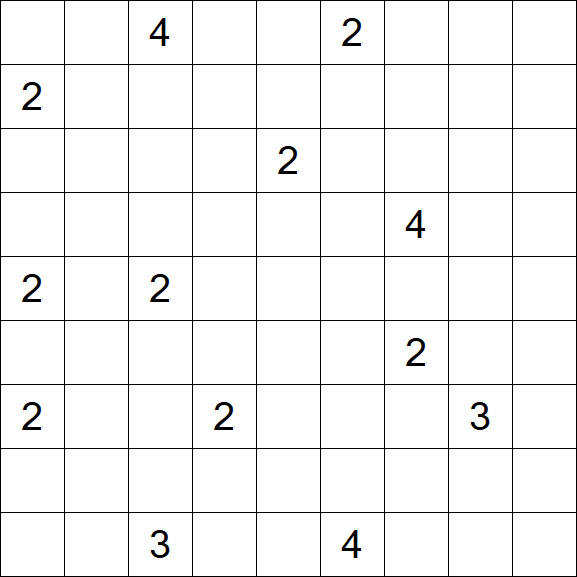 Nurikabe - Difficile