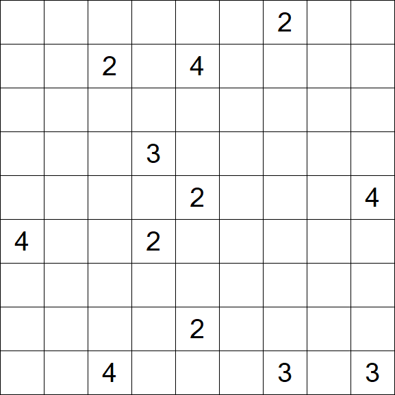 Nurikabe - Difficile