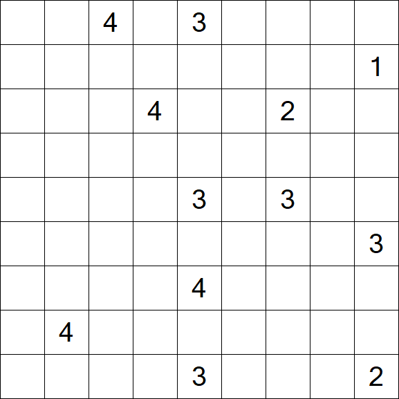 Nurikabe - Difficile