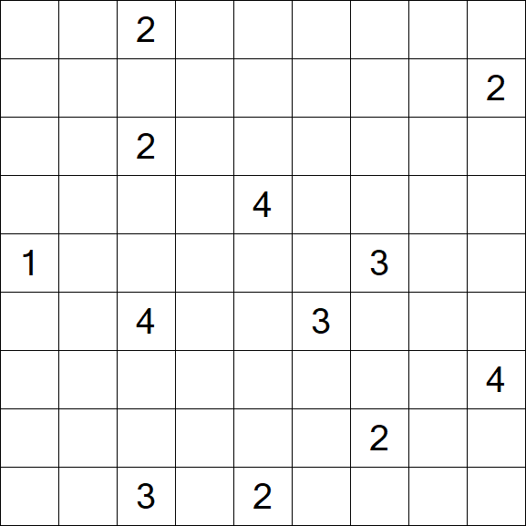 Nurikabe - Difficile