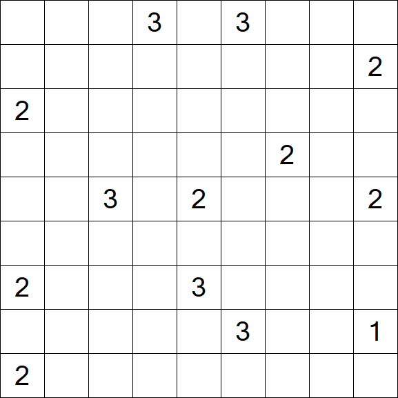 Nurikabe - Difficile