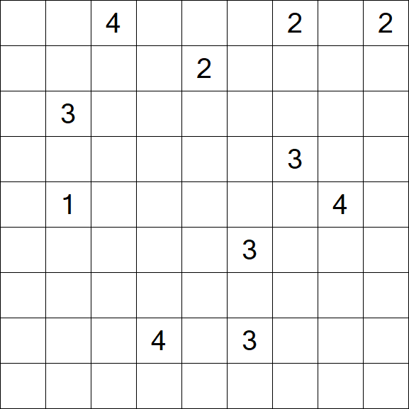 Nurikabe - Difficile