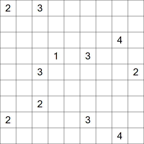 Nurikabe - Difficile