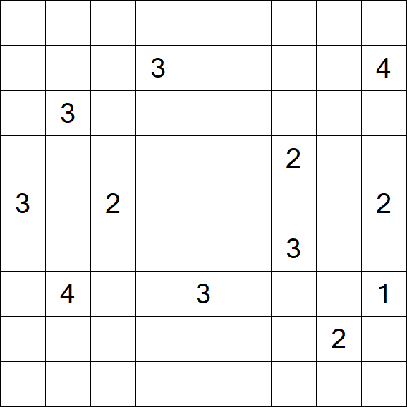 Nurikabe - Difficile