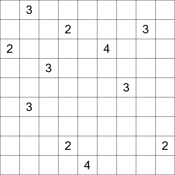 Nurikabe - Difficile