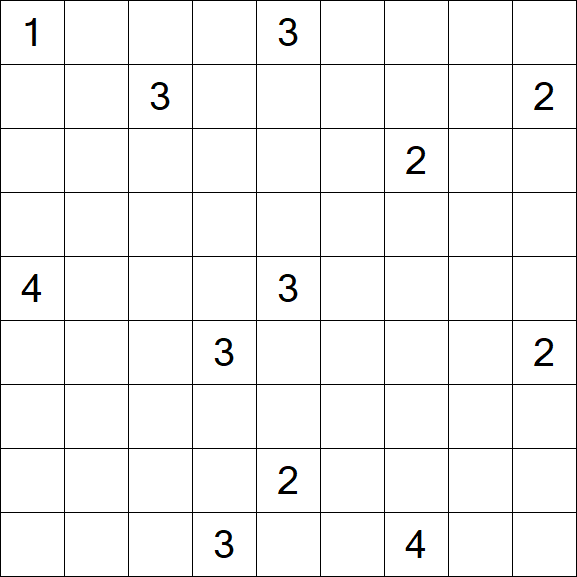 Nurikabe - Difficile