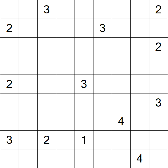 Nurikabe - Difficile