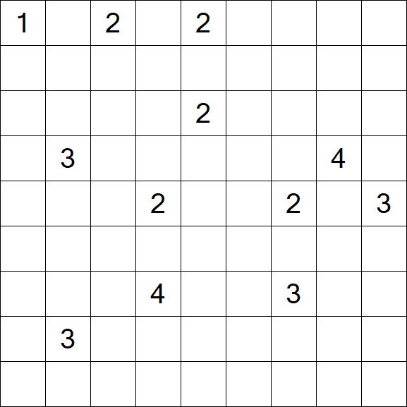 Nurikabe - Difficile