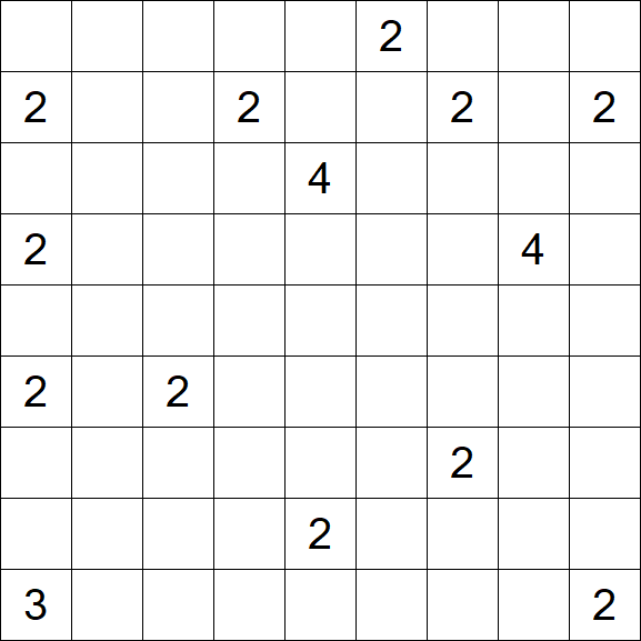Nurikabe - Difficile