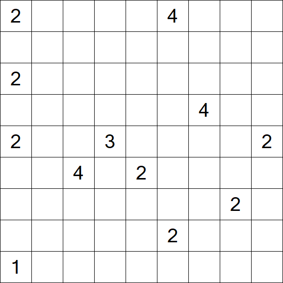 Nurikabe - Difficile
