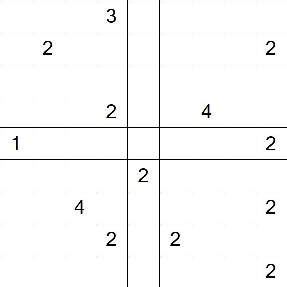 Nurikabe - Difficile