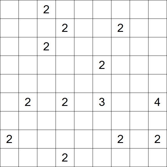 Nurikabe - Difficile