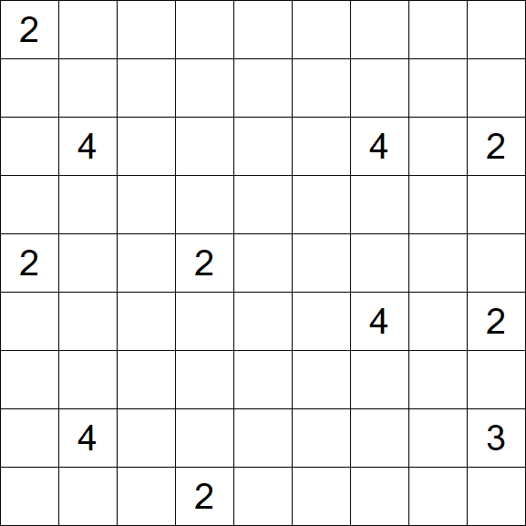 Nurikabe - Difficile