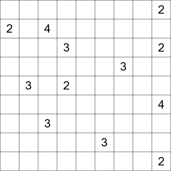 Nurikabe - Difficile