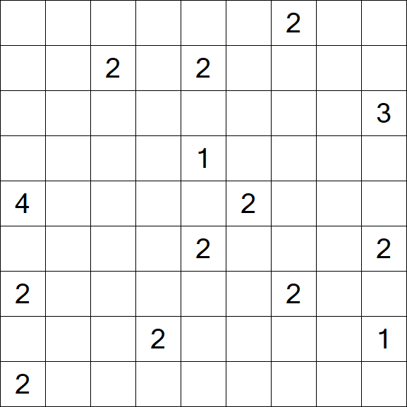 Nurikabe - Difficile
