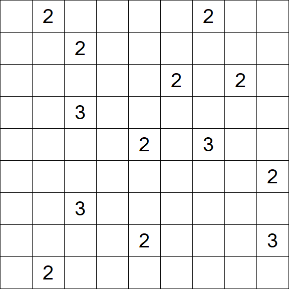 Nurikabe - Difficile