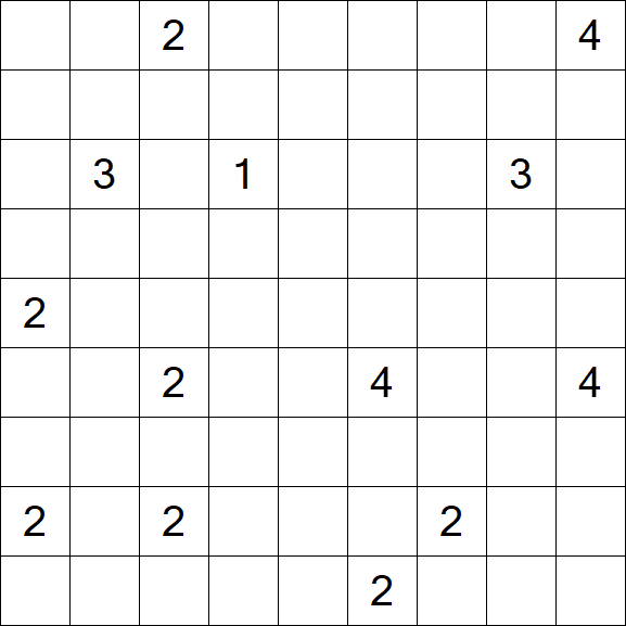Nurikabe - Schwierig