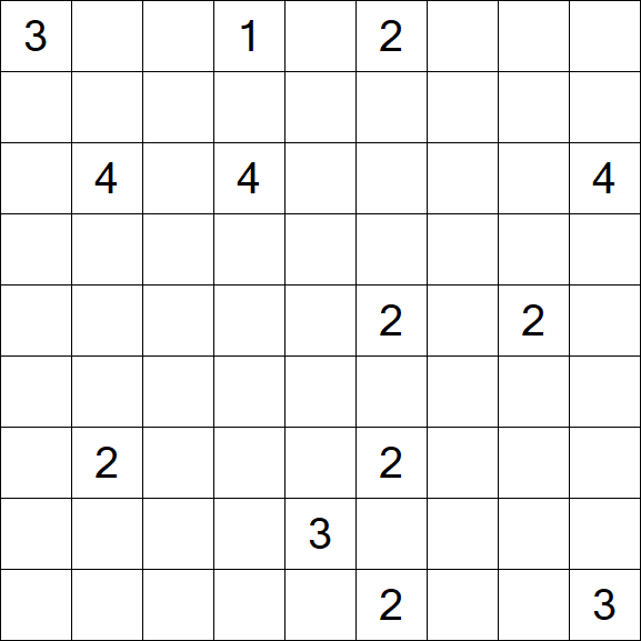 Nurikabe - Schwierig