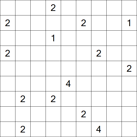 Nurikabe - Schwierig