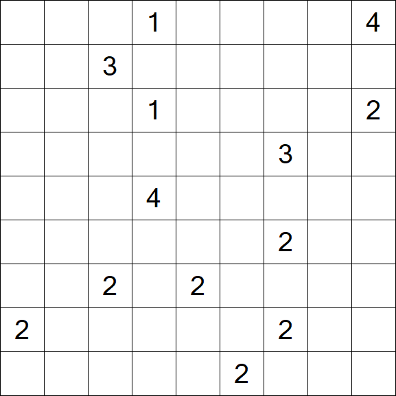 Nurikabe - Difficile