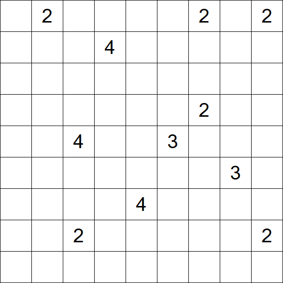 Nurikabe - Difficile