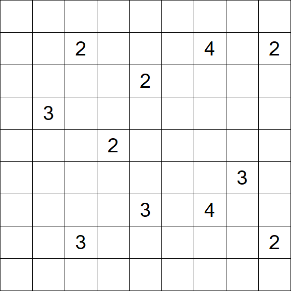 Nurikabe - Difficile