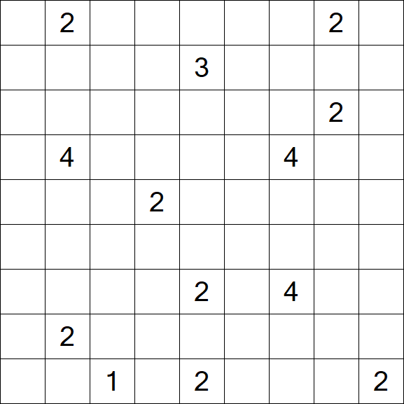Nurikabe - Difficile