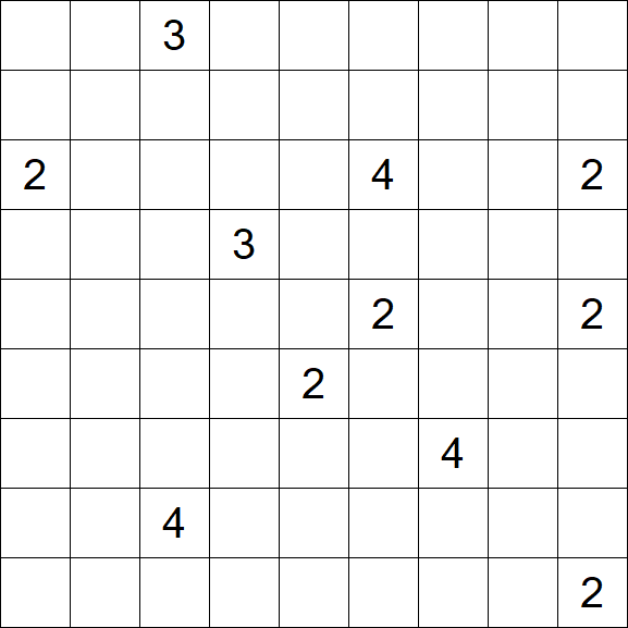 Nurikabe - Difficile