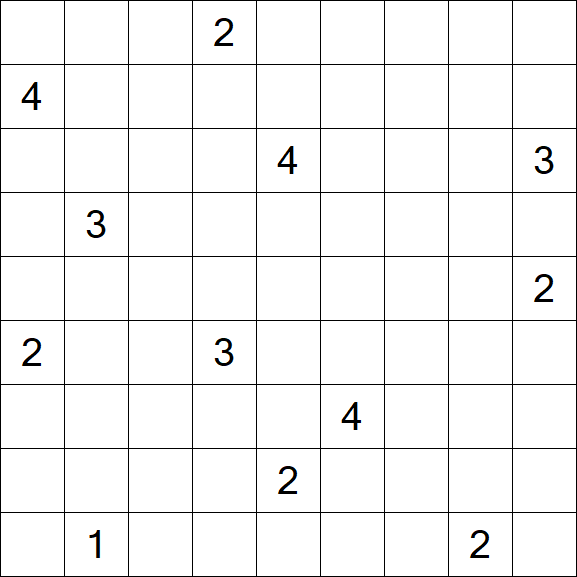 Nurikabe - Difficile
