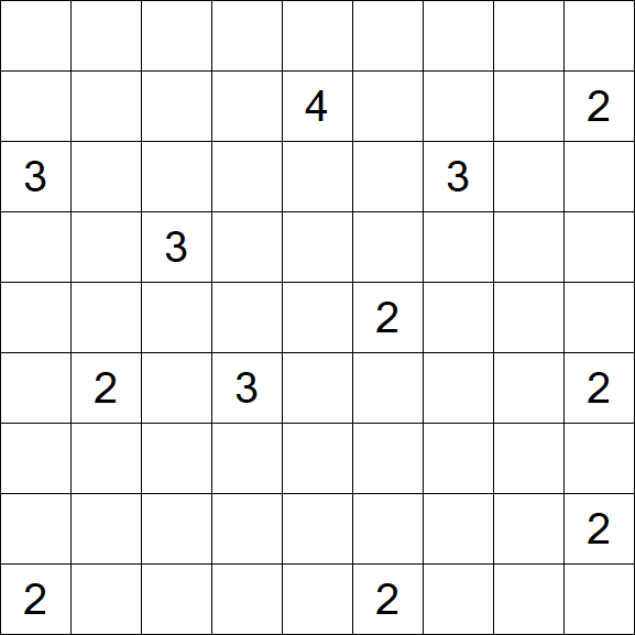 Nurikabe - Difficile