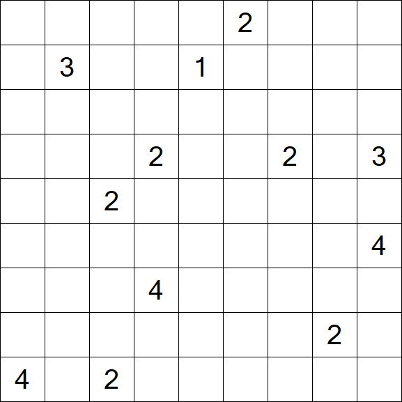 Nurikabe - Difficile