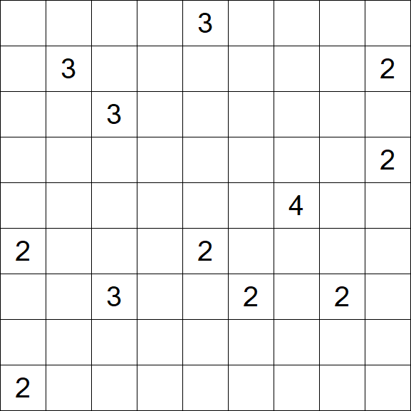 Nurikabe - Difficile