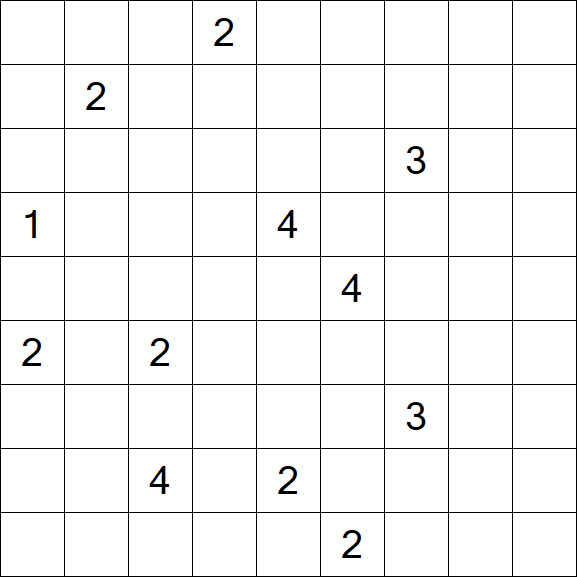 Nurikabe - Difficile