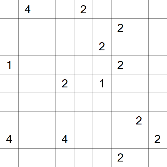 Nurikabe - Difficile