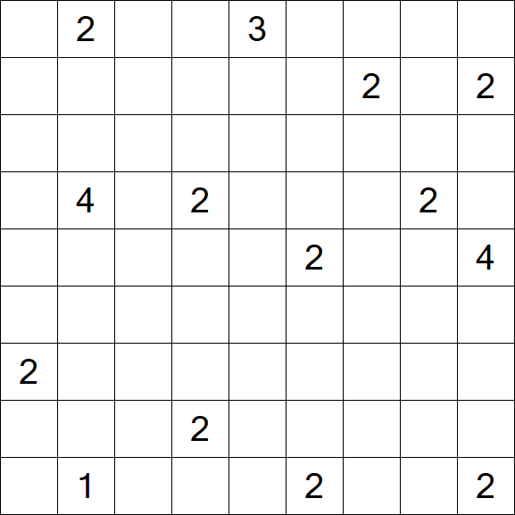 Nurikabe - Difficile