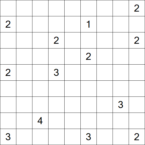 Nurikabe - Difficile
