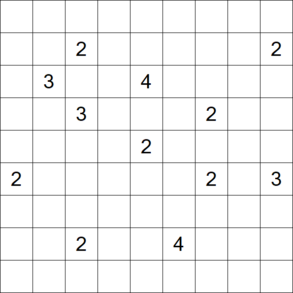 Nurikabe - Difficile